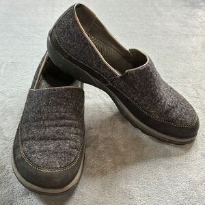 Chaco Women's Shoes Black Size 7 Sloan Comport Wool Slip On Performance Footwear